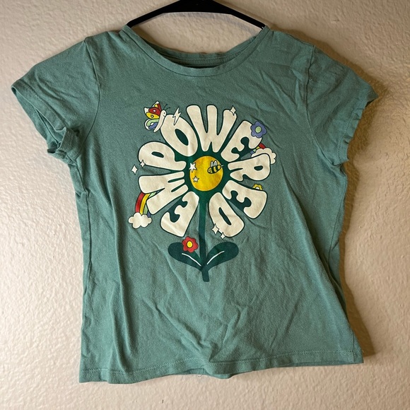 Old Navy Girl’s Empowered Graphic Crew-Neck T-Shirt M (8) - Picture 2 of 5
